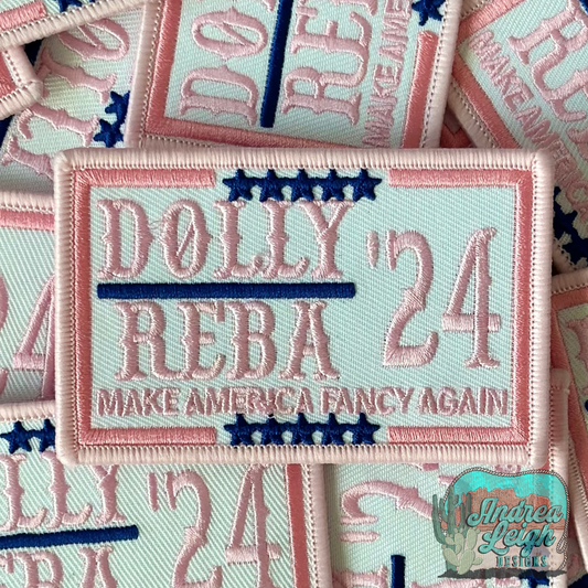 Dolly Reba '24 Embroidered Patch