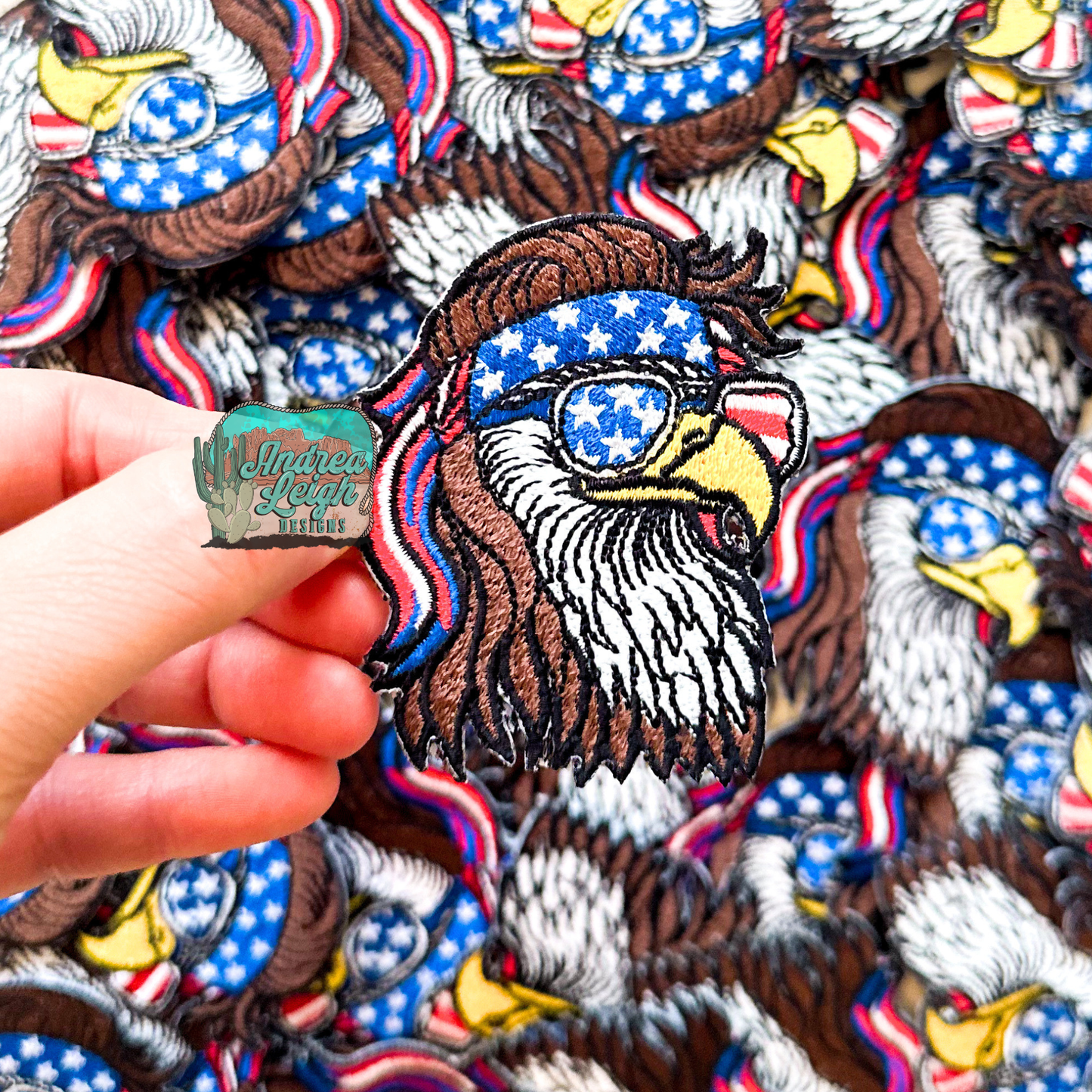 ALD EXCLUSIVE- American Eagle Embroidered Patch