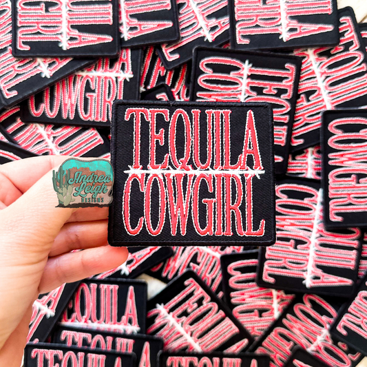 ALD EXCLUSIVE- Tequila Cowgirl Embroidered Patch
