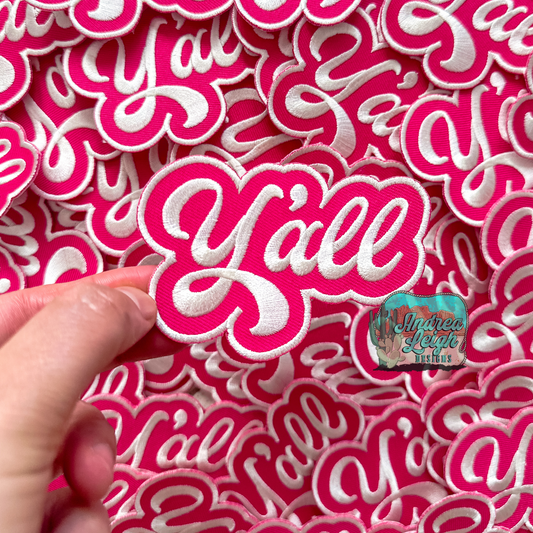 Y'all Embroidered Patch
