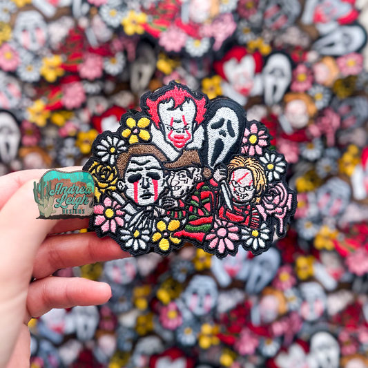 Spooky Guys Embroidered Patch