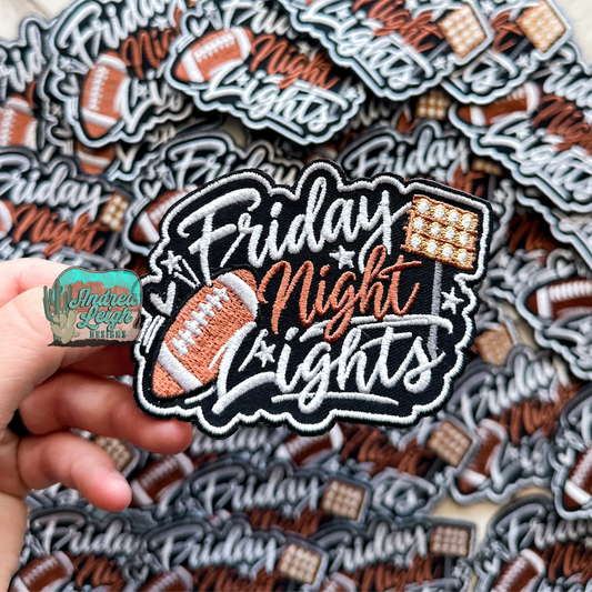 ALD EXCLUSIVE-Friday Night Lights Embroidered Patch