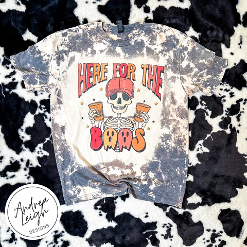 RTS Here for the Boos Bleached Shirt