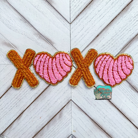 Pan Dulce XOXO Large Chenille Patch