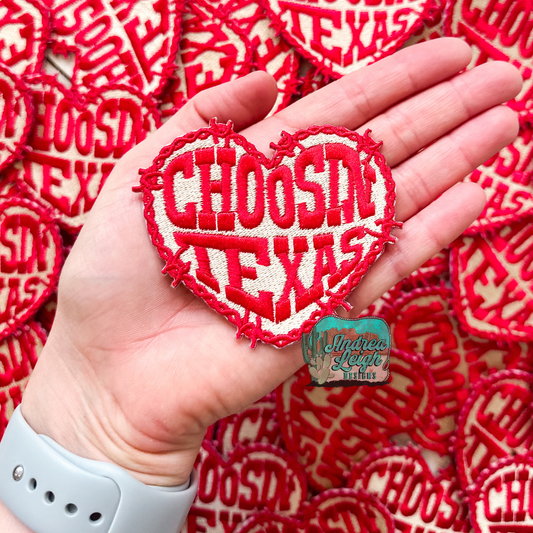 ALD EXCLUSIVE- Choosin Texas Embroidered Patch
