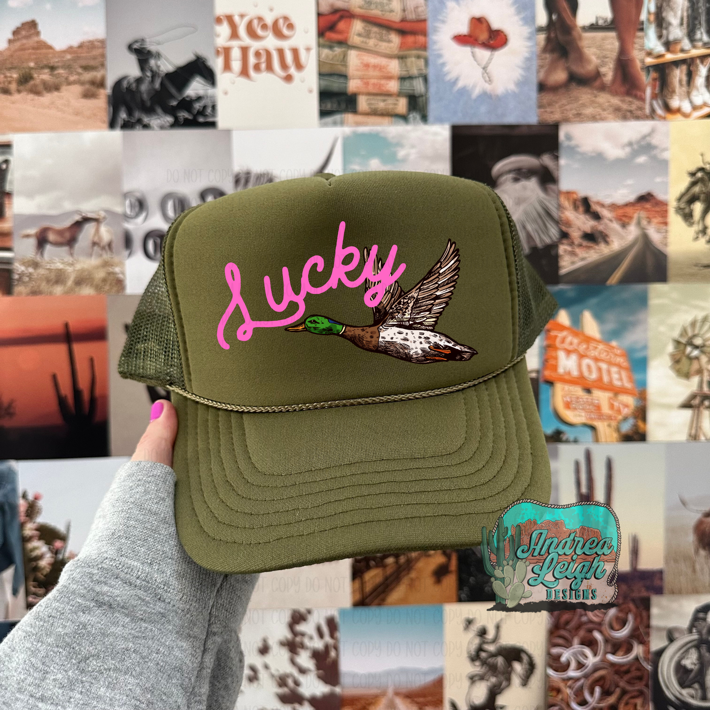 DTF Transfers Lucky Duck
