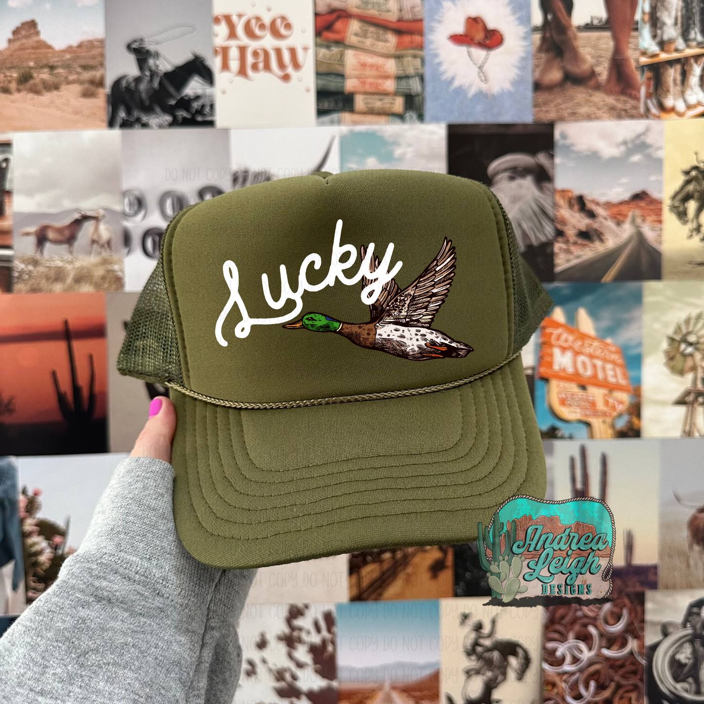 DTF Transfers Lucky Duck