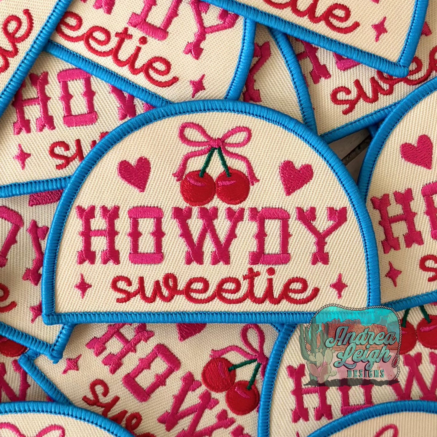 Howdy Sweetie Embroidered Patch