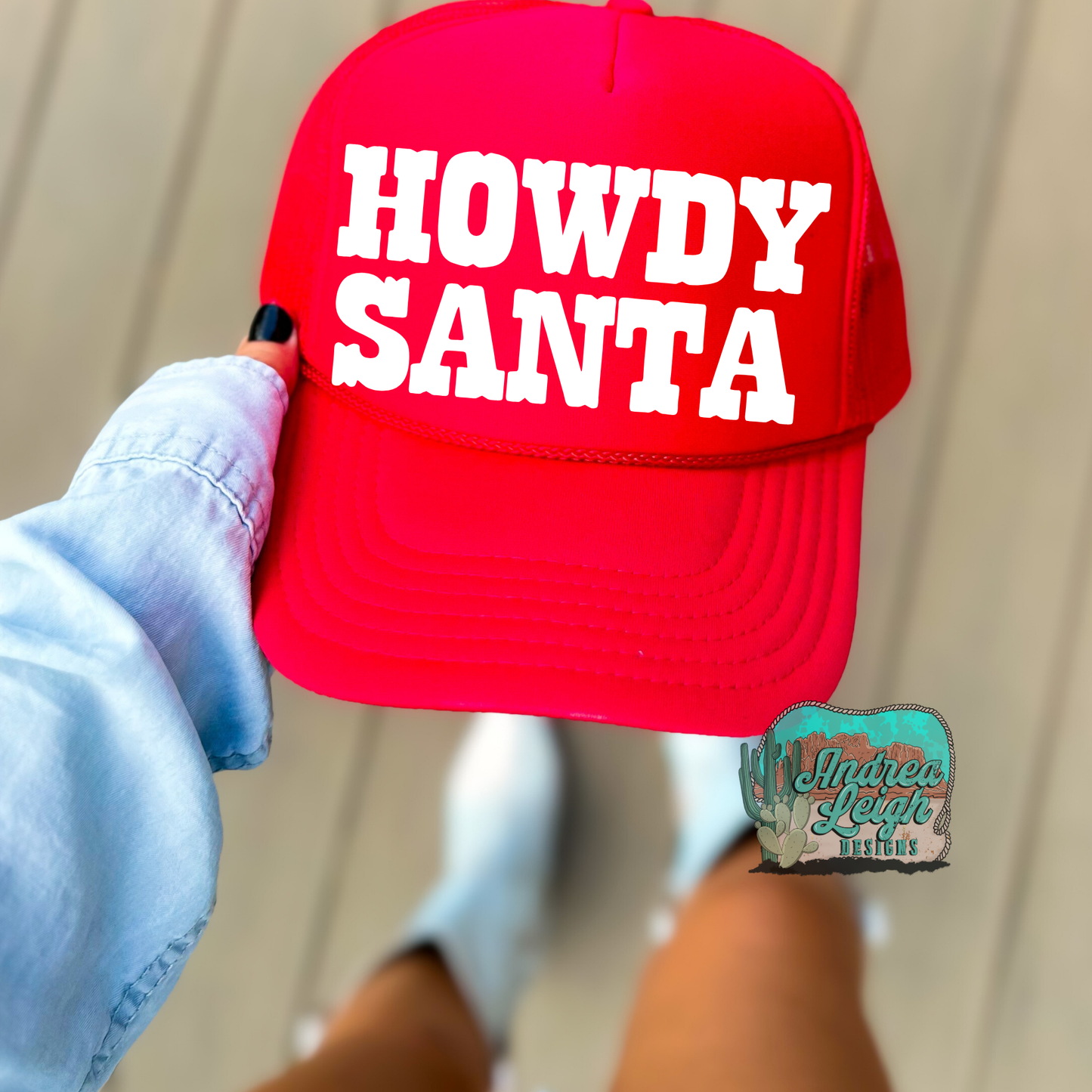 DTF Transfers Howdy Santa