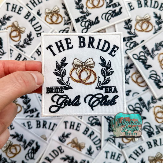 ALD EXCLUSIVE- Bride Girls Club Embroidered Patch