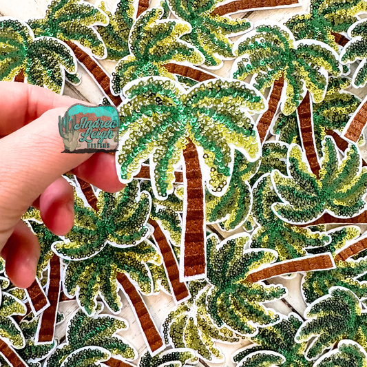 Palm Tree Embroidered Patch