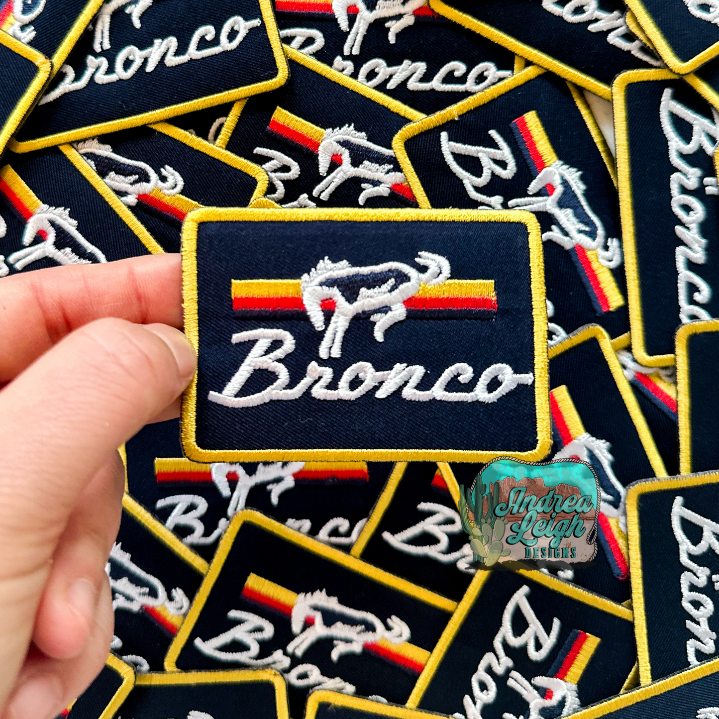 ALD EXCLUSIVE- Bronco Embroidered Patch