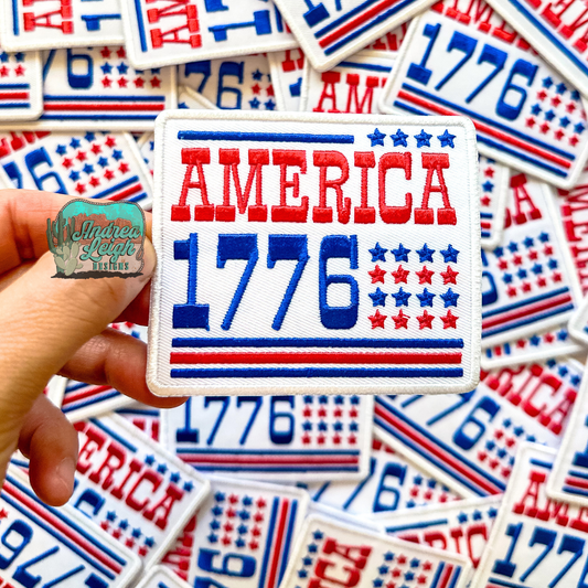 ALD EXCLUSIVE- America 1776 Embroidered Patch