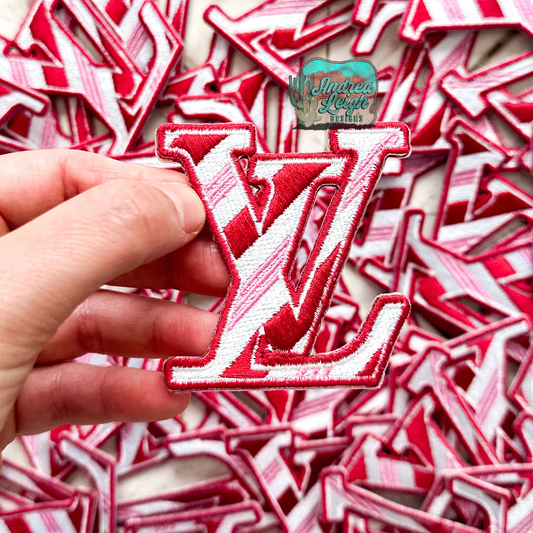 ALD EXCLUSIVE- Candy Cane LV Embroidered Patch