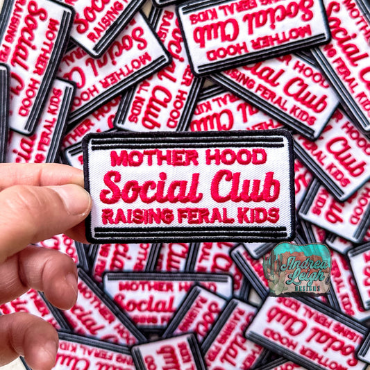 ALD EXCLUSIVE- Motherhood Social Club Embroidered Patch