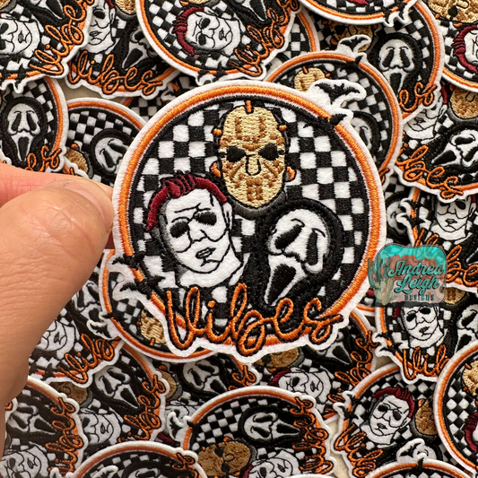 Spooky Vibes Embroidered Patch