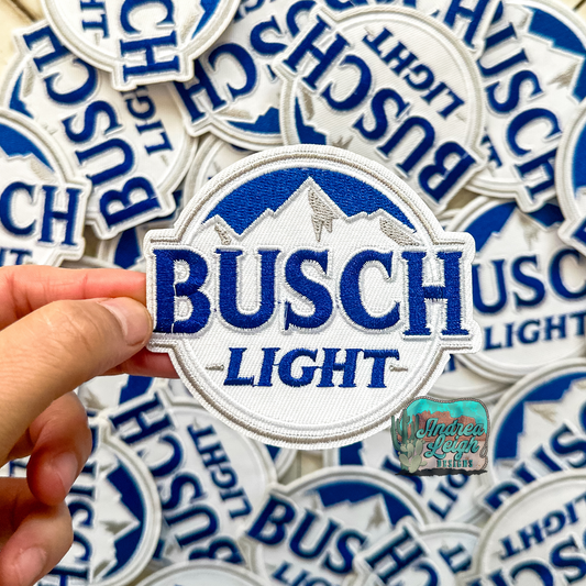 Bush Light Embroidered Patch