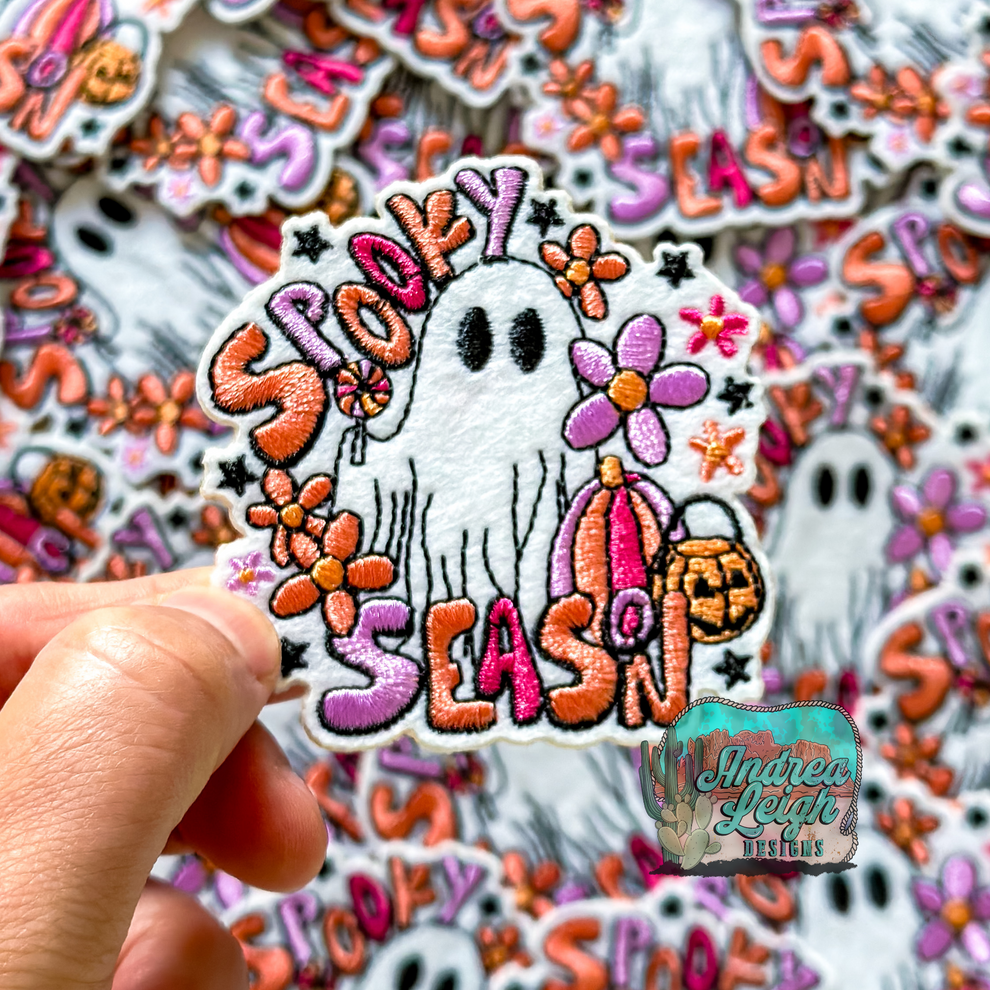 Spooky Season Embroidered Patch – Andrea Leigh Designs