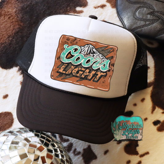 DTF Transfers Coors Light Leopard