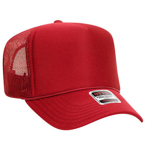 Red Otto Foam Trucker Hat