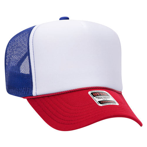 Red/White/Blue Otto Foam Trucker Hat