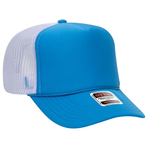 Blue/White Otto Foam Trucker Hat