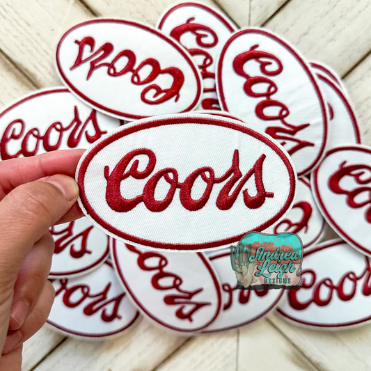 Coors Embroidered Patch