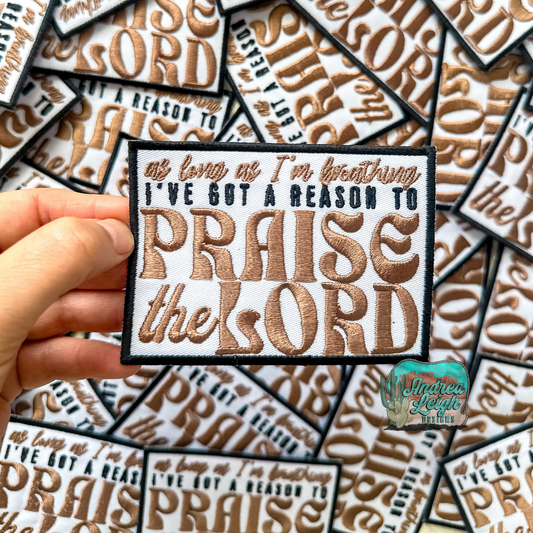 ALD EXCLUSIVE-Praise the Lord Embroidered Patch