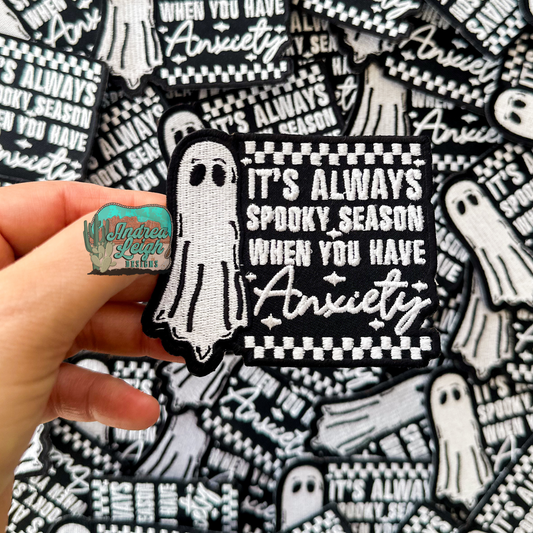 ALD EXCLUSIVE- It's Always Spooky Season Embroidered Patch