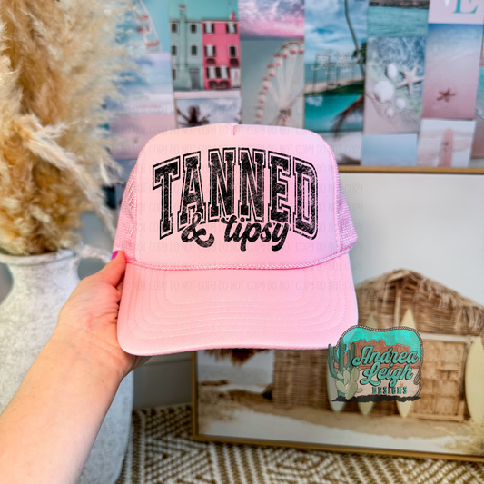 DTF Transfers Tanned and Tipsy (Different Colors)