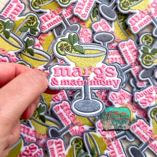 ALD EXCLUSIVE- Margs & Matrimony Embroidered Patch