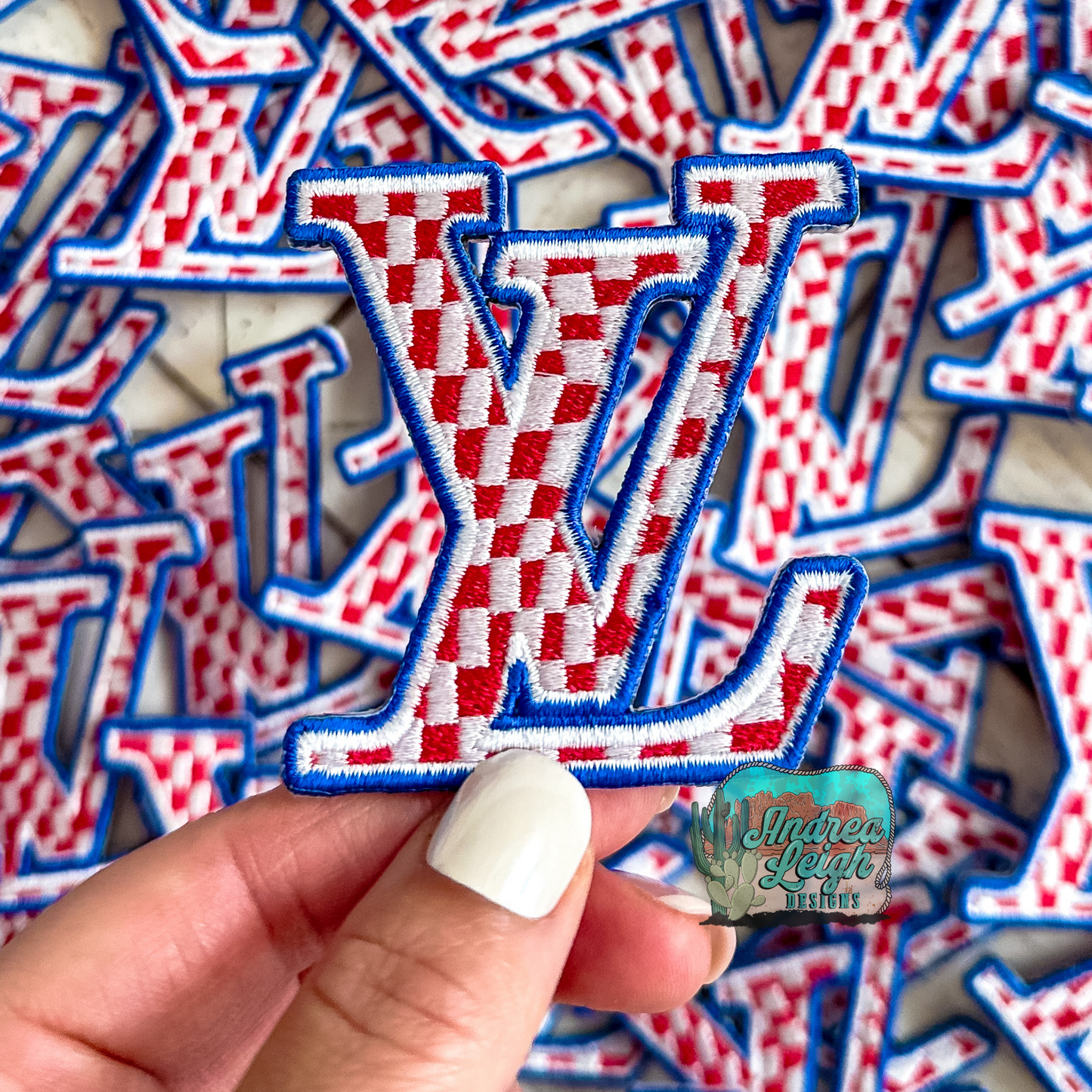 ALD EXCLUSIVE- Patriotic LV Embroidered Patch