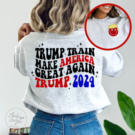 Trump Train with Matching Pocket