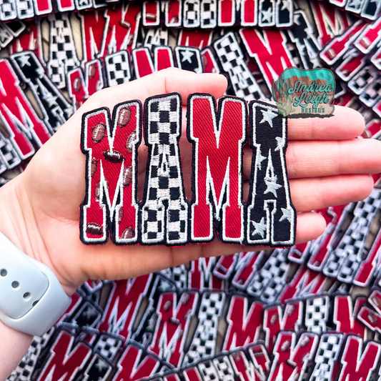 ALD EXCLUSIVE-Football MAMA Embroidered Patch