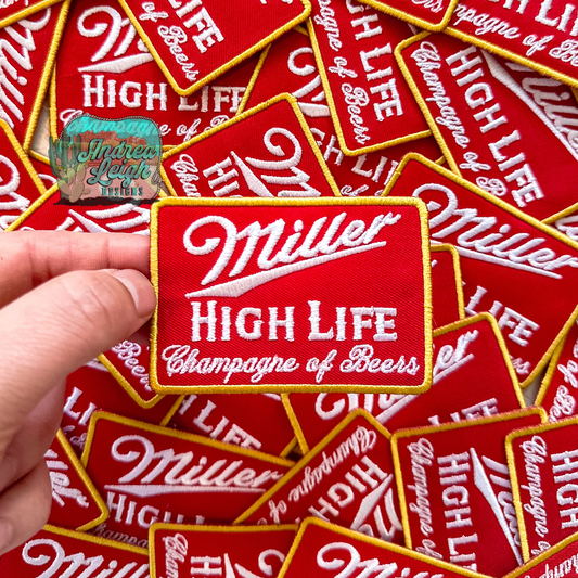 ALD EXCLUSIVE- Miller High Life Embroidered Patch