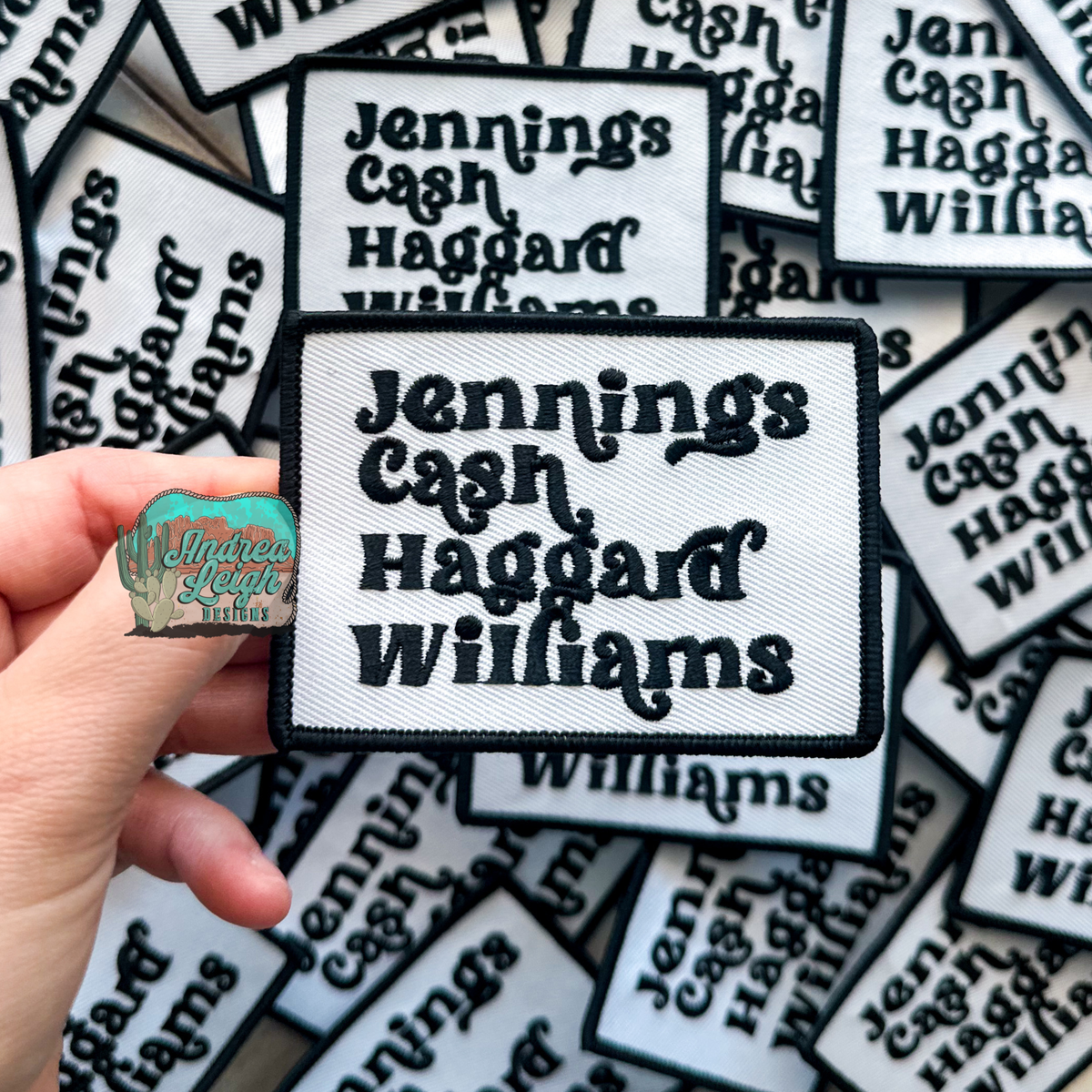 Country Music Legends Embroidered Patch