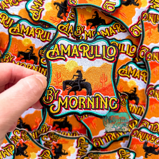 Amarillo by Morning Embroidered Patch