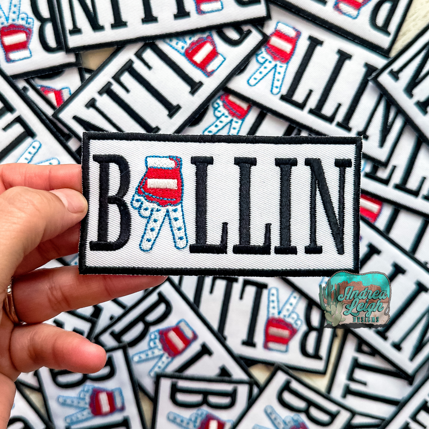 ALD EXCLUSIVE-BALLIN Embroidered Patch