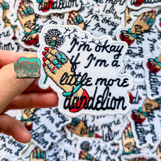 ALD EXCLUSIVE- I'm Okay Embroidered Patch