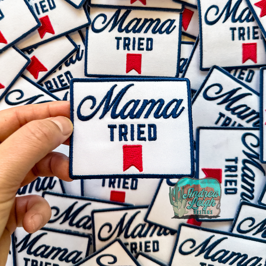 ALD EXCLUSIVE- Mama Tried Embroidered Patch