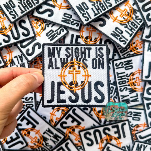 ALD EXCLUSIVE-Sight on Jesus Embroidered Patch