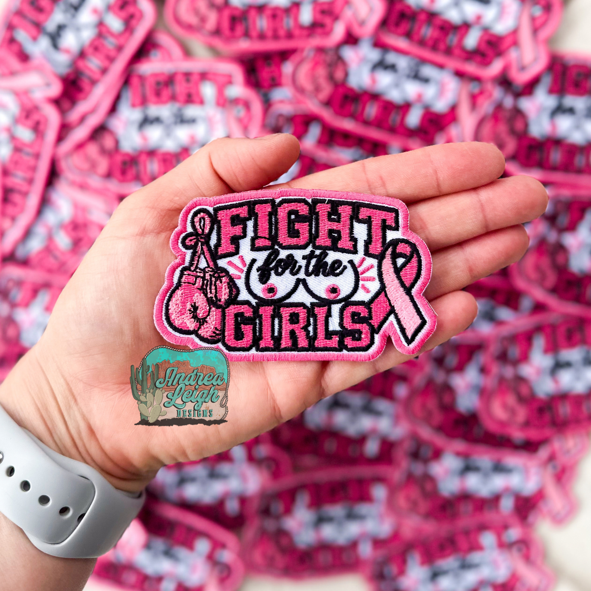 ALD EXCLUSIVE-Fight for the Girls Embroidered Patch