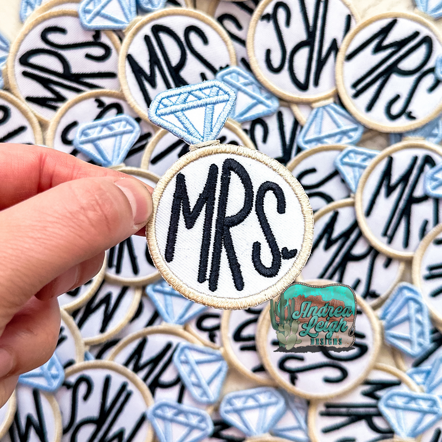 ALD EXCLUSIVE- Mrs. Ring Embroidered Patch