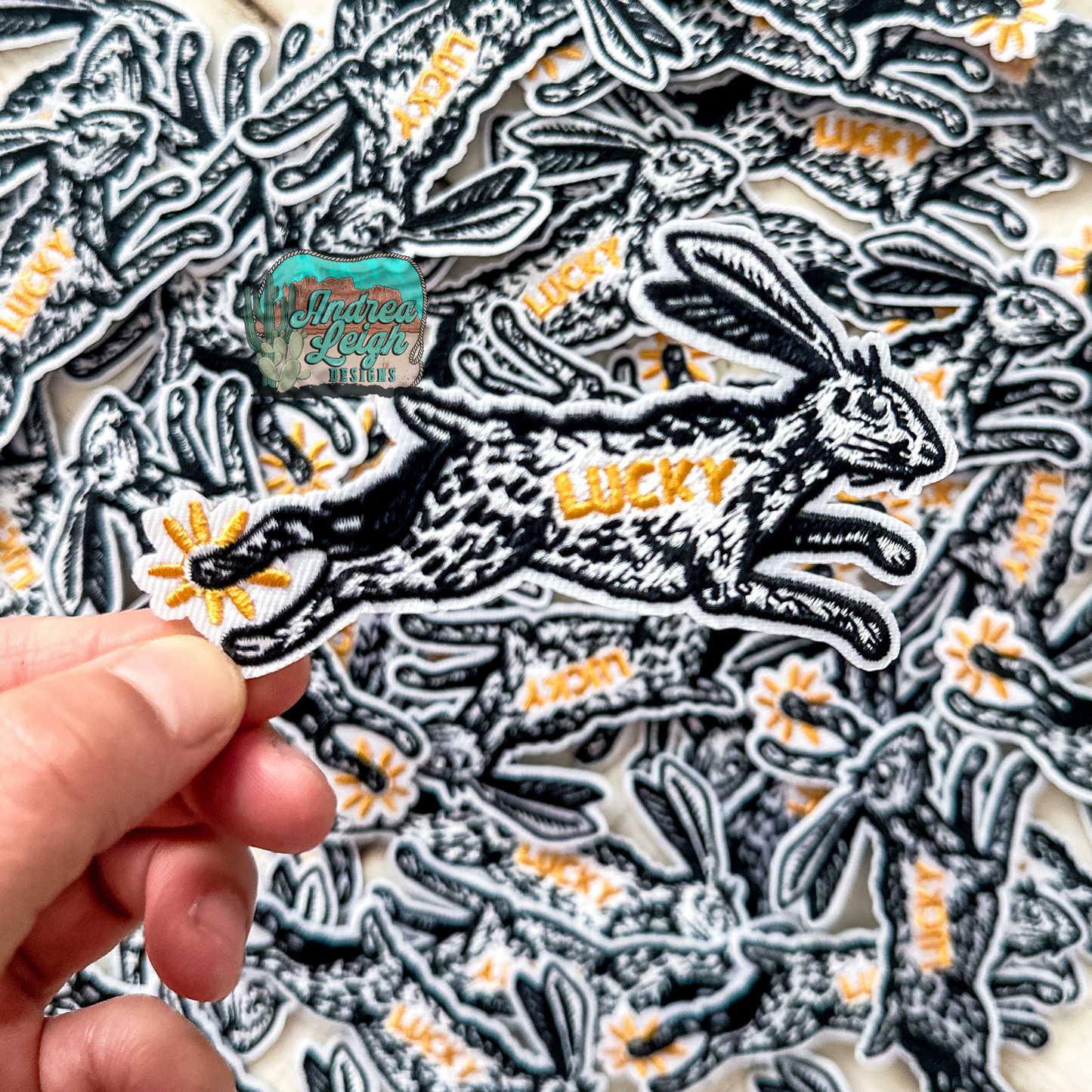 Lucky Embroidered Patch