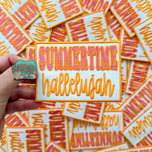 ALD EXCLUSIVE- Summertime Hallelujah Embroidered Patch