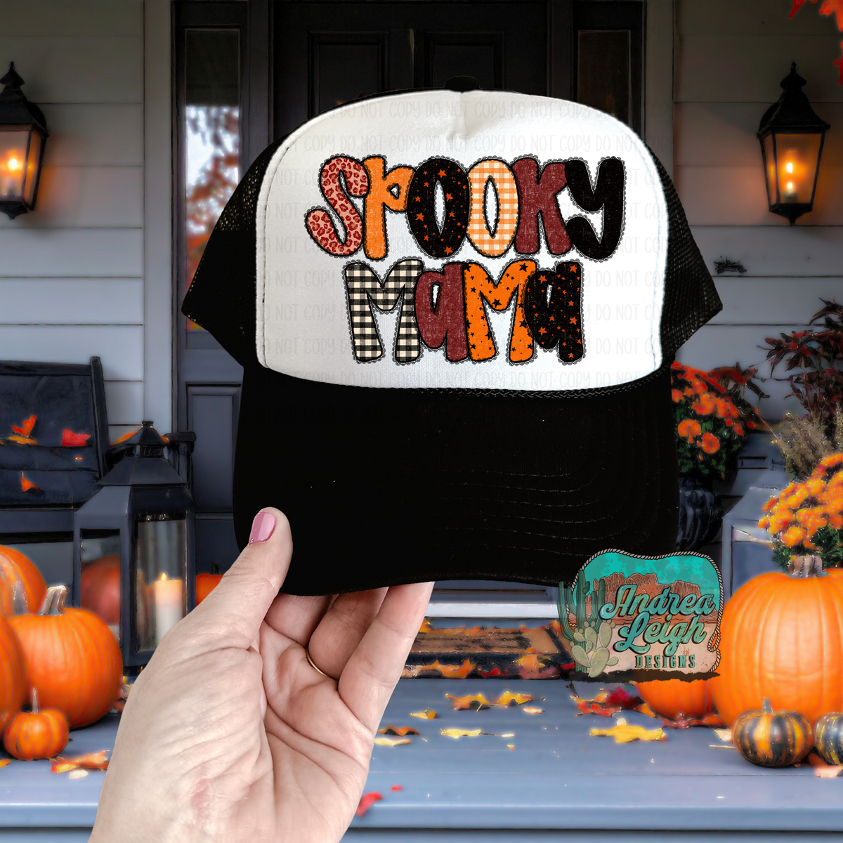 DTF Transfers Spooky Mama