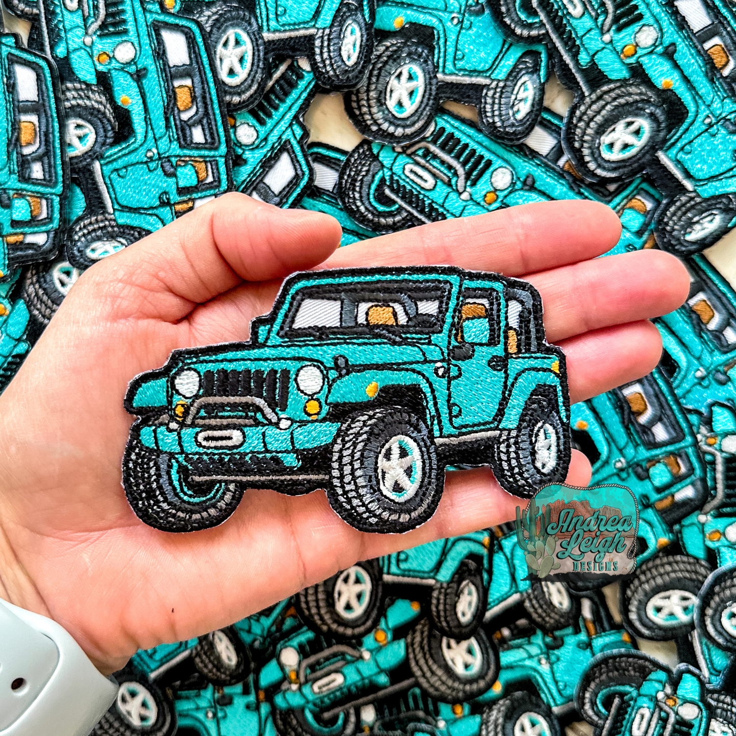 ALD EXCLUSIVE- Jeep Embroidered Patch