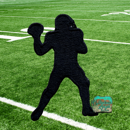 ALD EXCLUSIVE-QB Silhouette Embroidered Patch