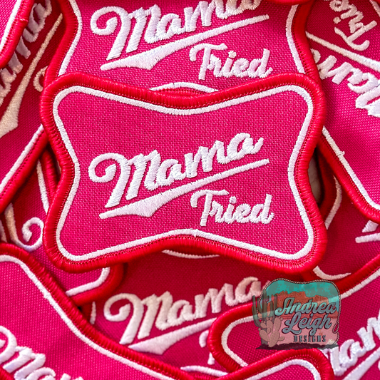 Mama Tried Embroidered Patch