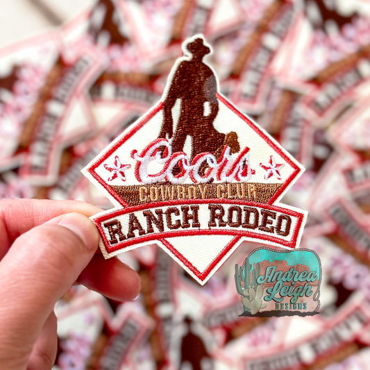 Coors Ranch Rodeo Embroidered Patch